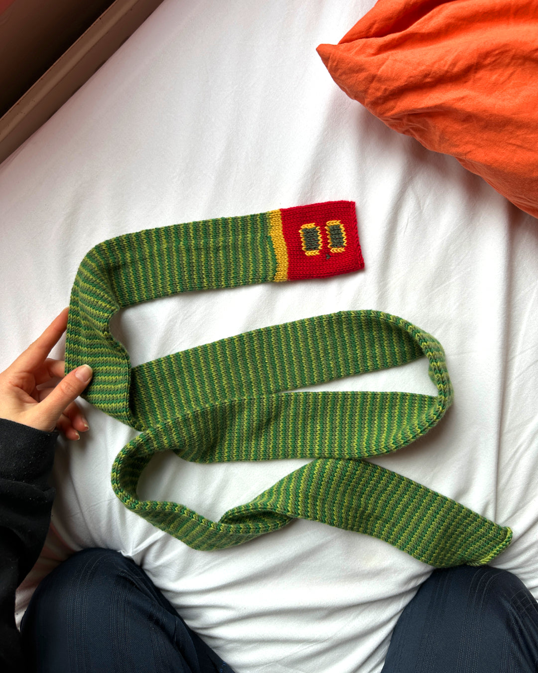 Scarf knitting pattern ✧ Always hungry