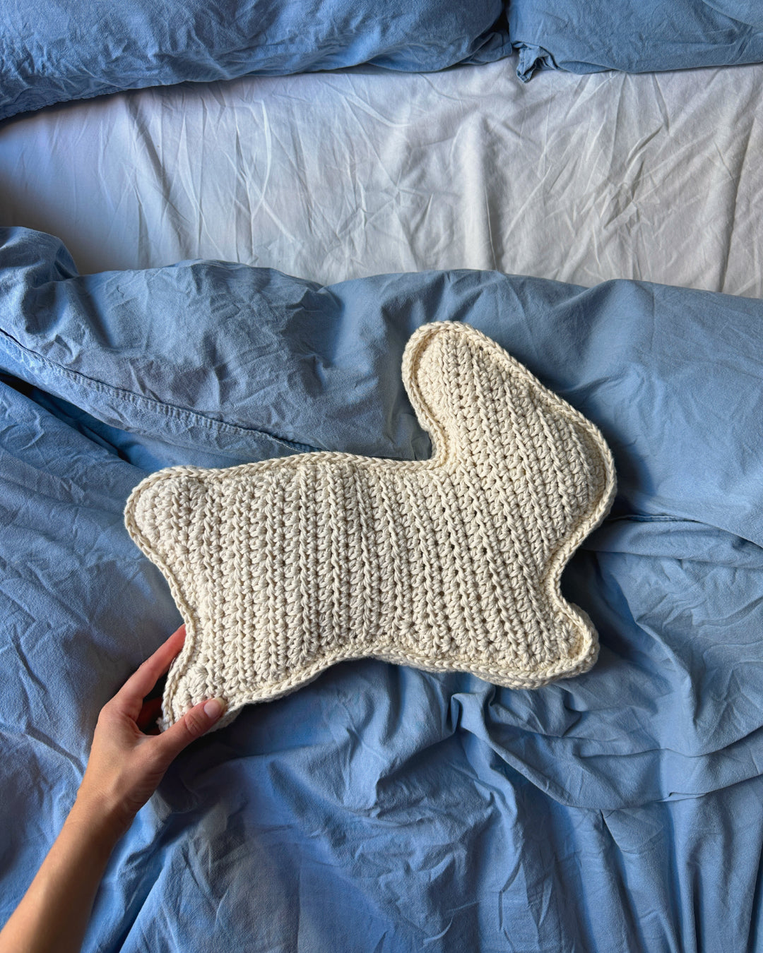 Crochet cushion pattern ✧ Bunny