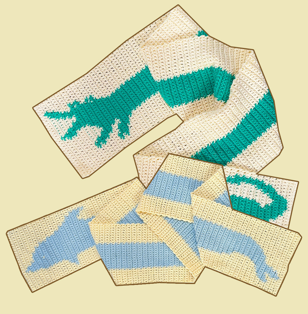 Crochet scarf pattern