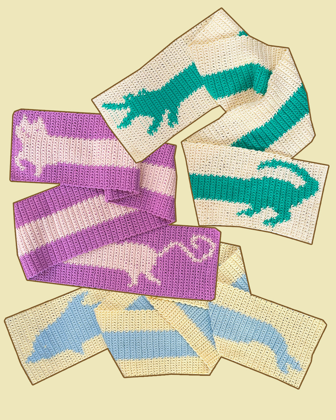 Crochet scarf pattern