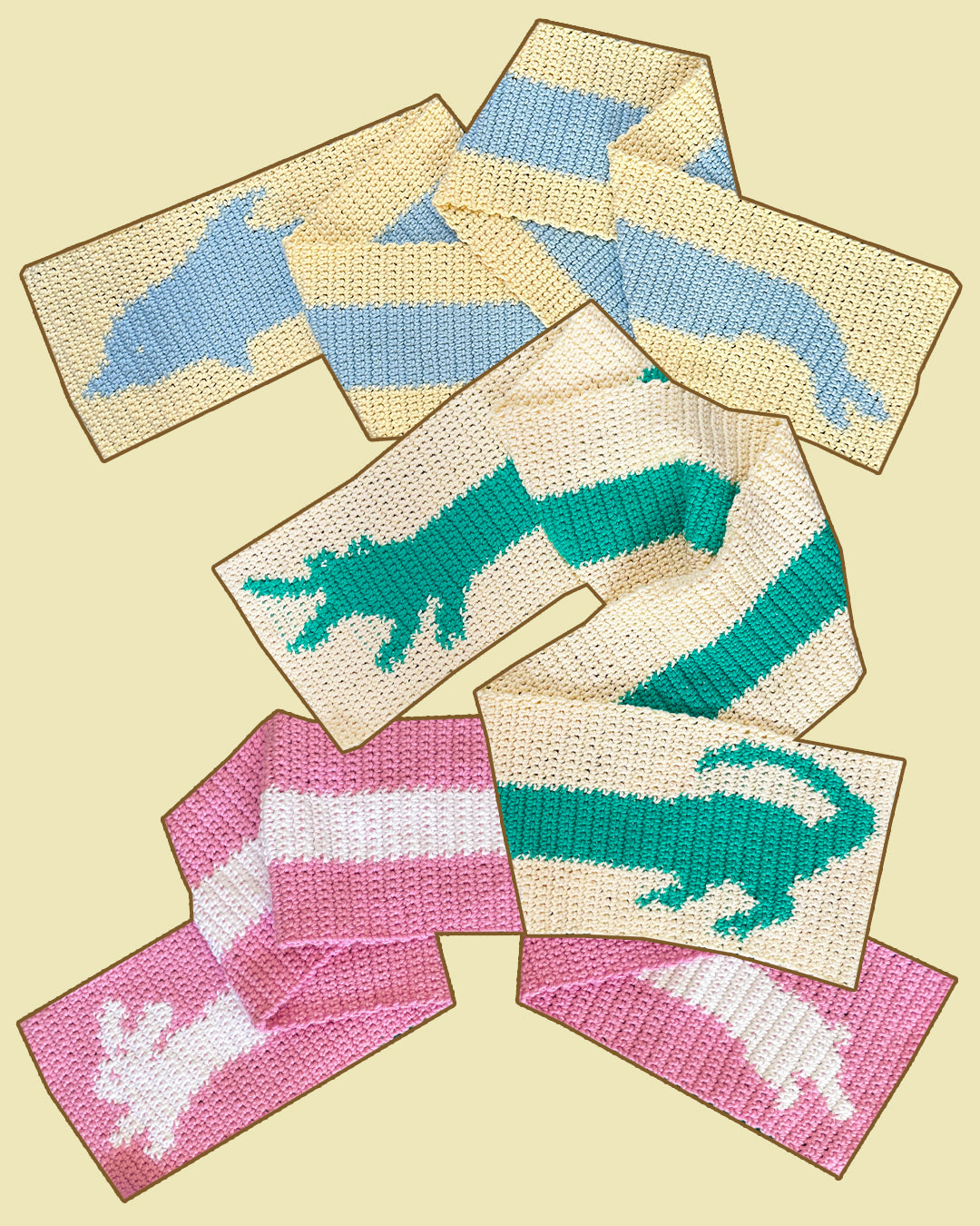 Crochet scarf pattern