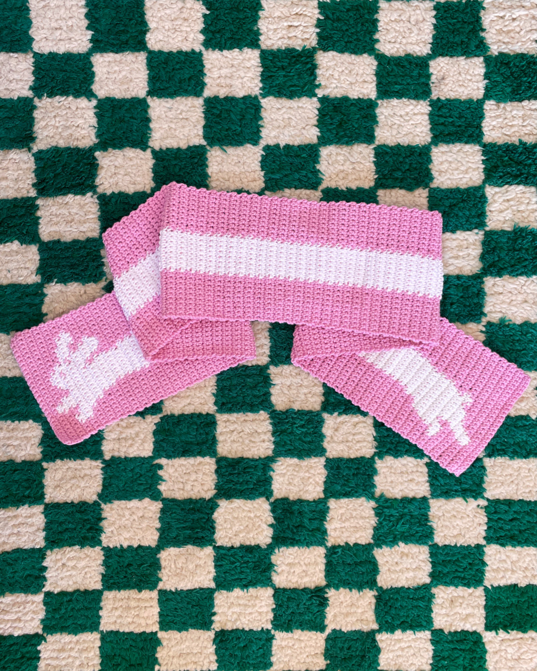 Ready-to-order ✧ Handmade Bunny scarf - devout hand