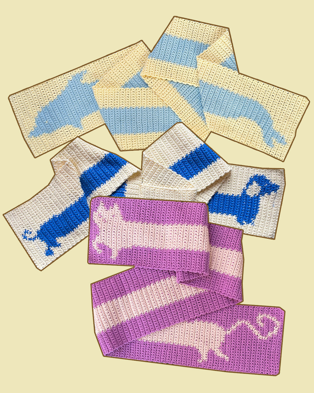 Crochet scarf pattern