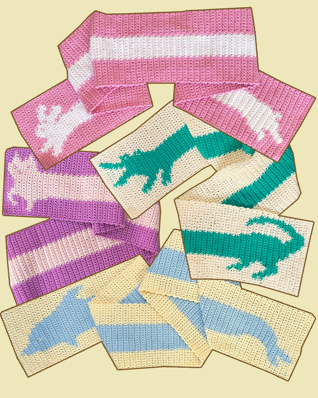 Crochet scarf pattern