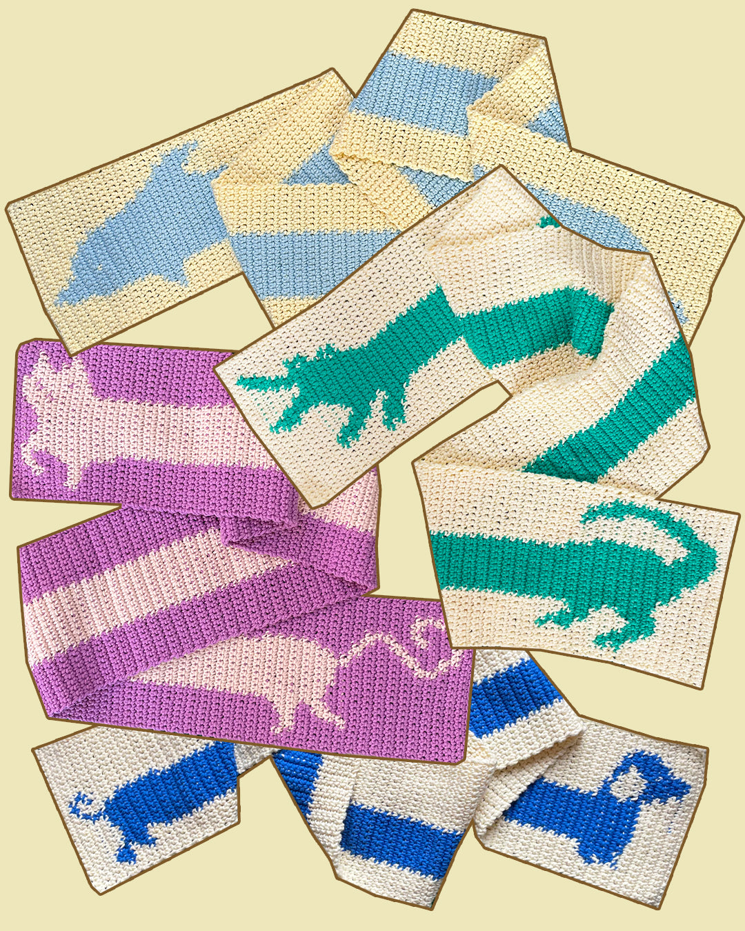 Crochet scarf pattern