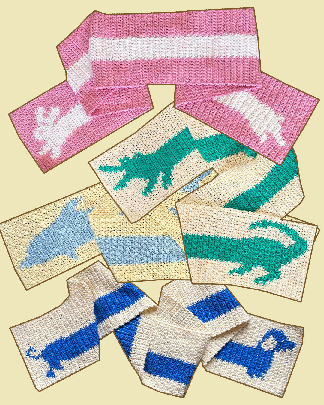 Crochet scarf pattern
