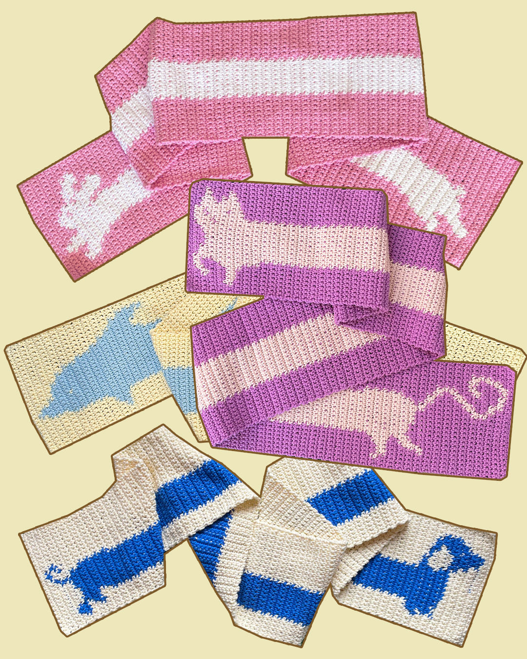 Crochet scarf pattern