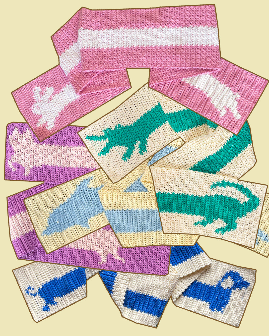 Crochet scarf pattern