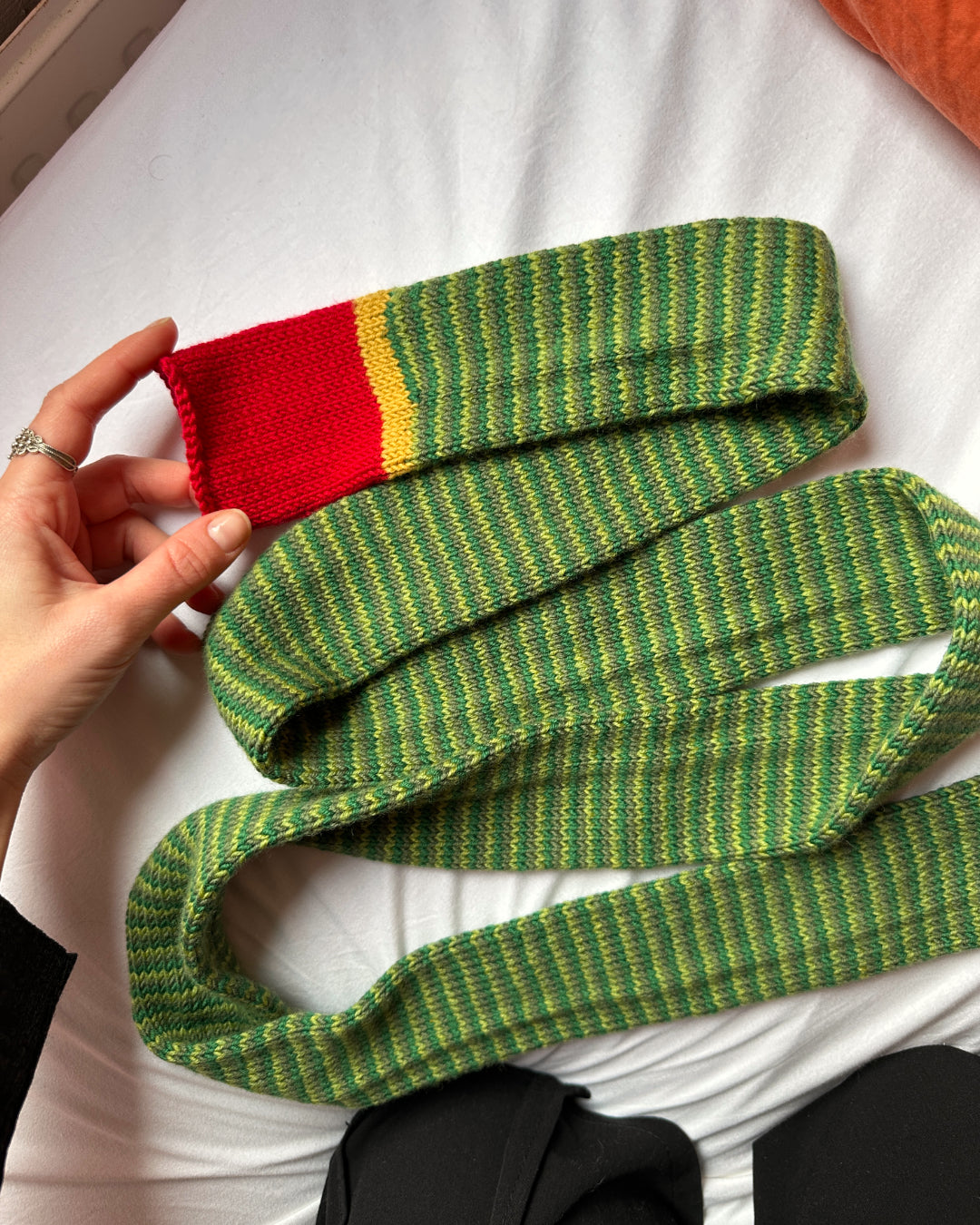 Scarf knitting pattern ✧ Always hungry