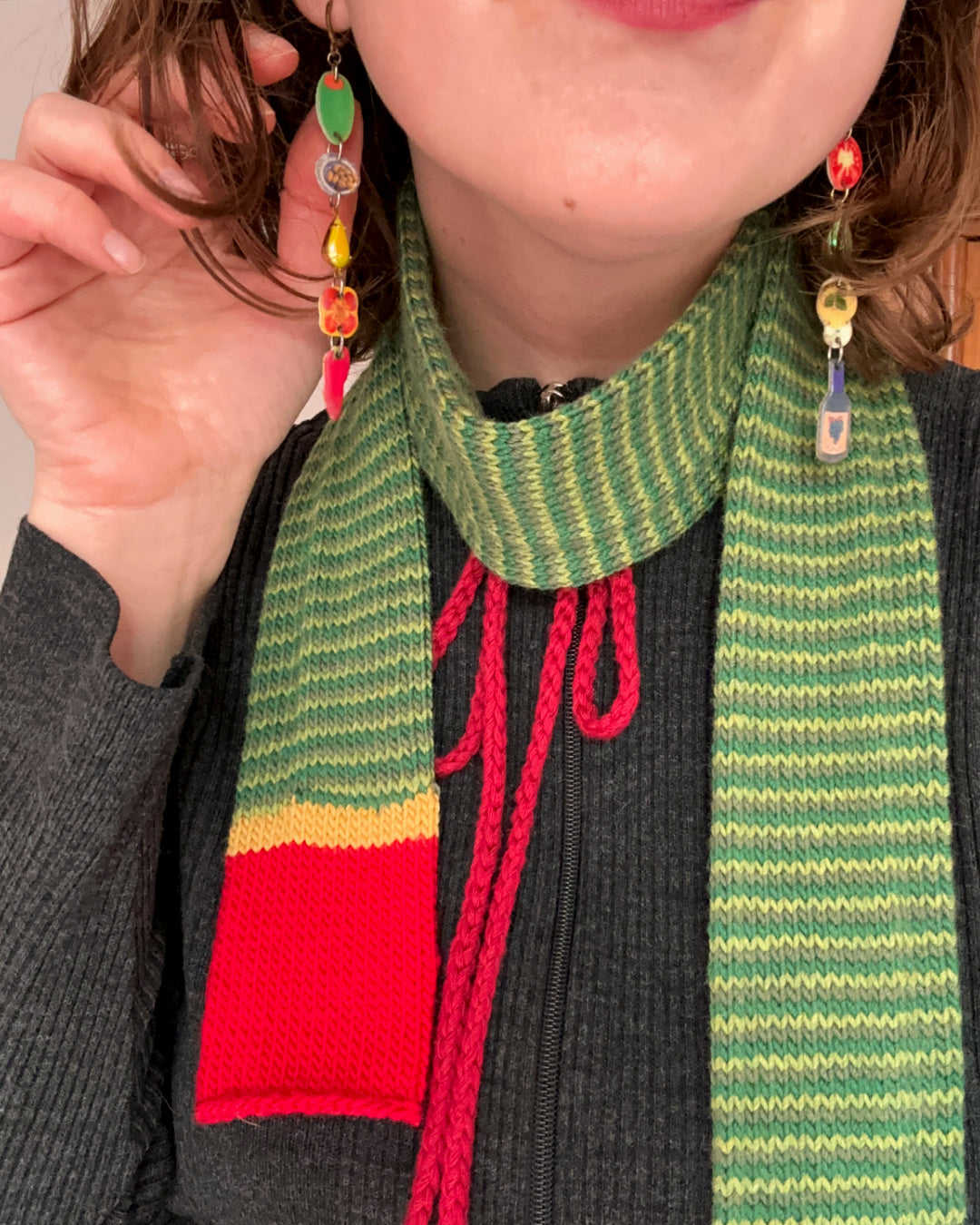Scarf knitting pattern ✧ Always hungry