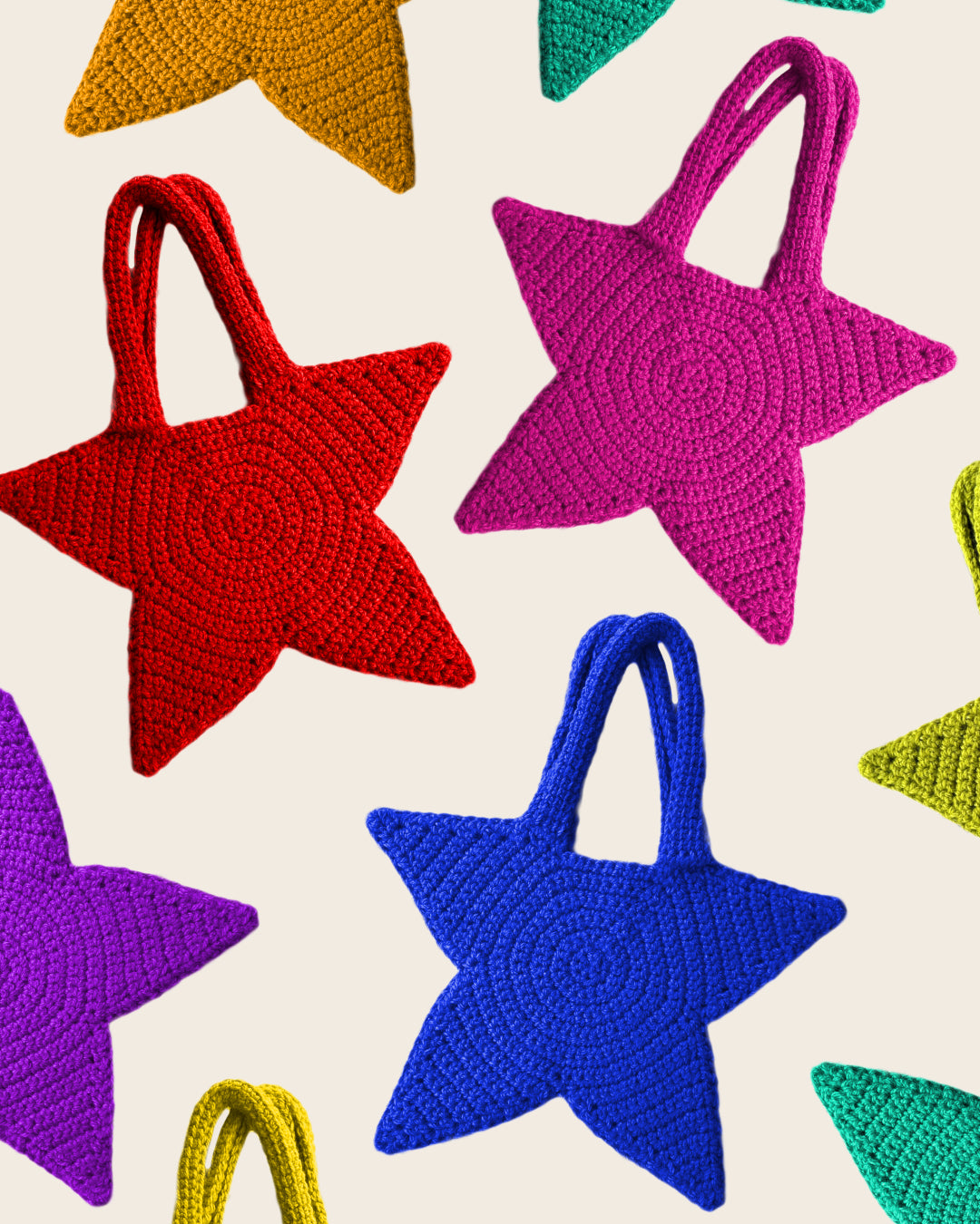 Crochet bag pattern ✧ Star bag