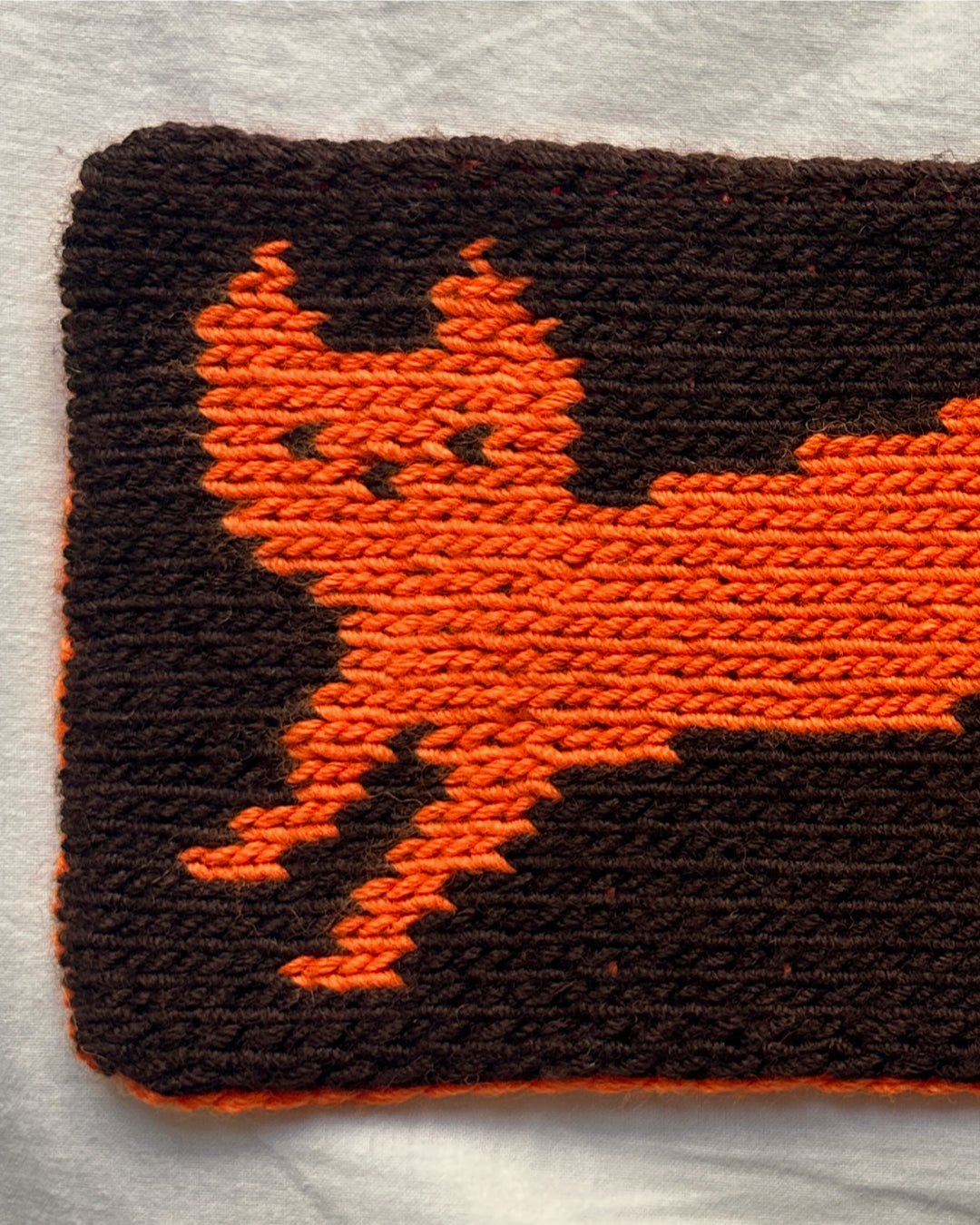 Scarf knitting pattern ✧ Kitty Cat