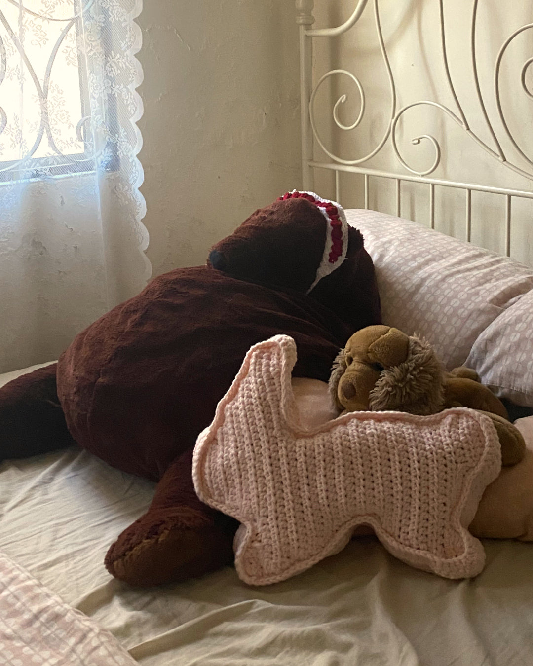 Crochet cushion pattern ✧ Bunny