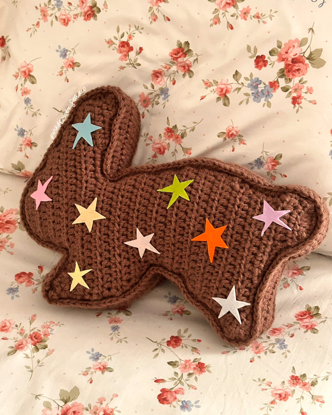 Crochet cushion pattern ✧ Bunny