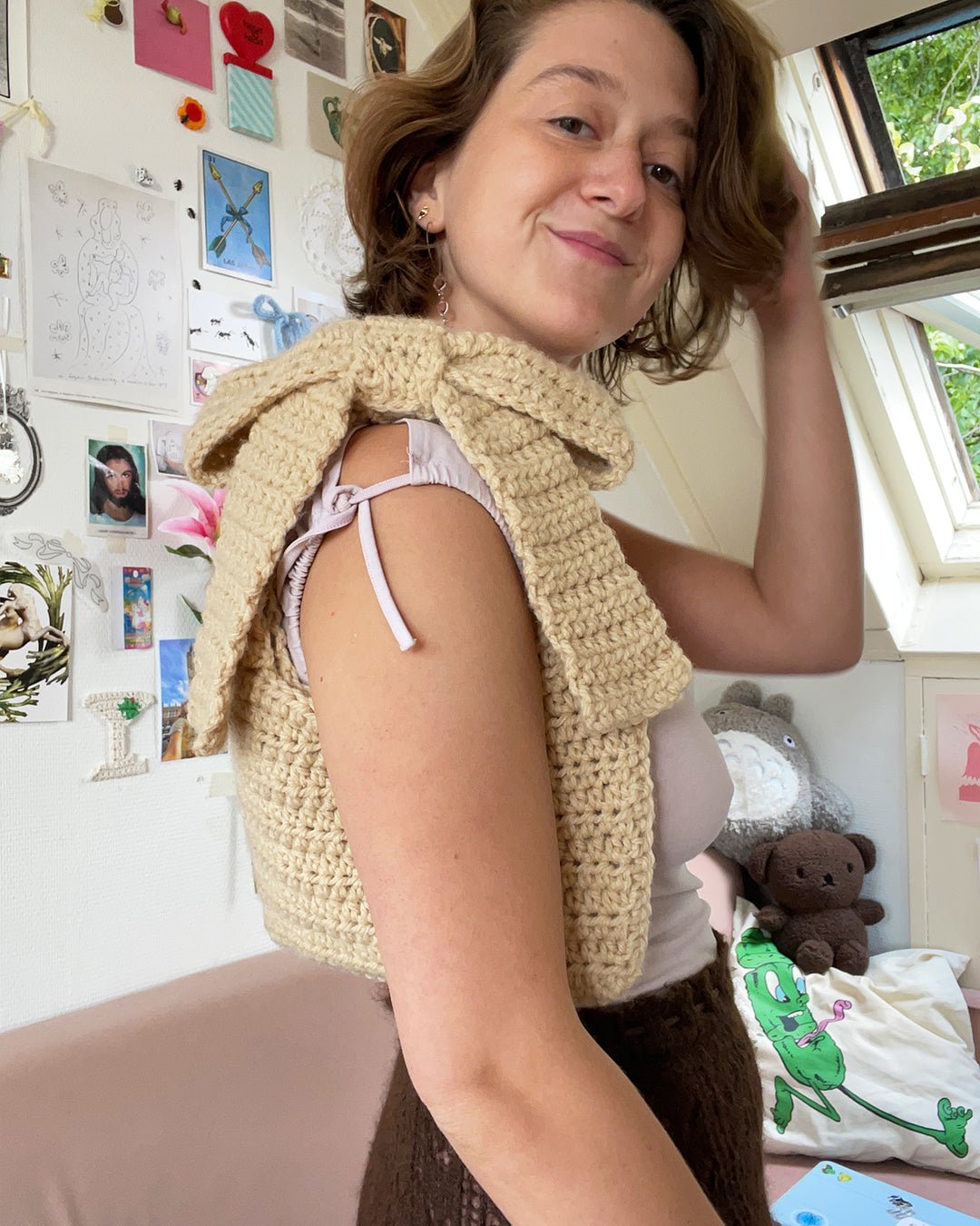 Crochet bag pattern - bow bags