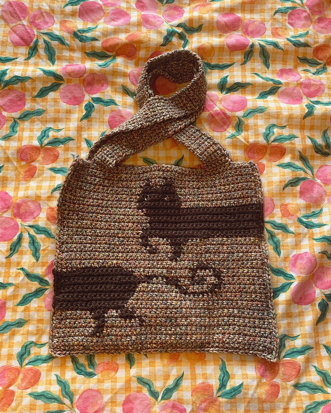 ✧ Pattern: Kitty Cat tote bag ✧ - devout hand