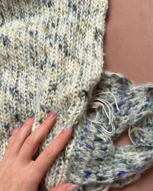 The fake knit stitch: a guide to achieving a knitted look with a crochet hook - devout hand