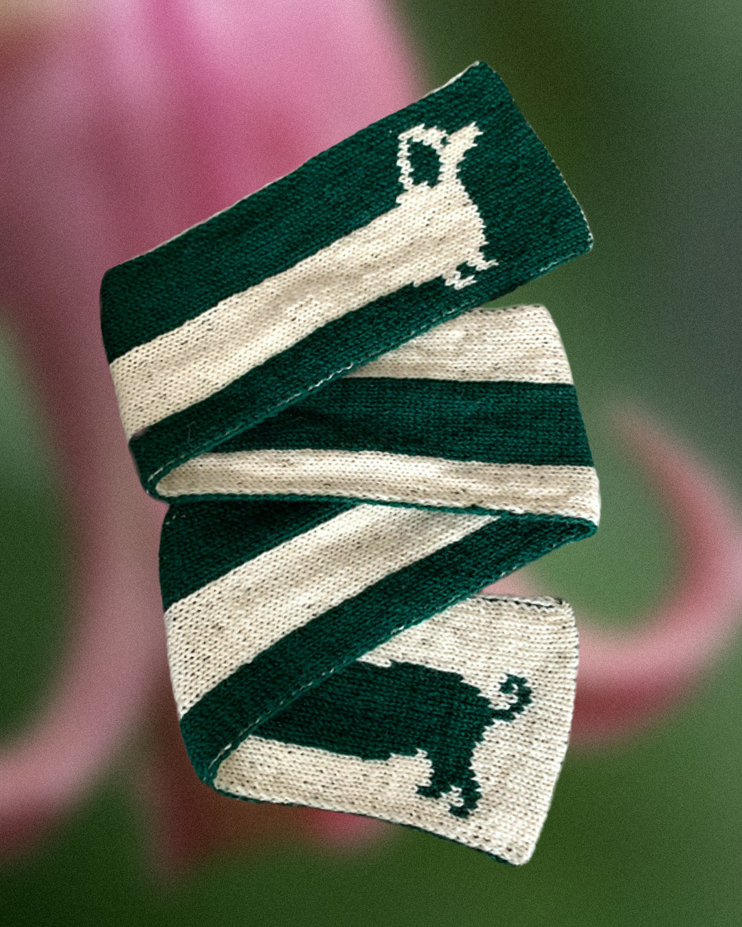 Scarf knitting pattern ✧ Sausage Dog