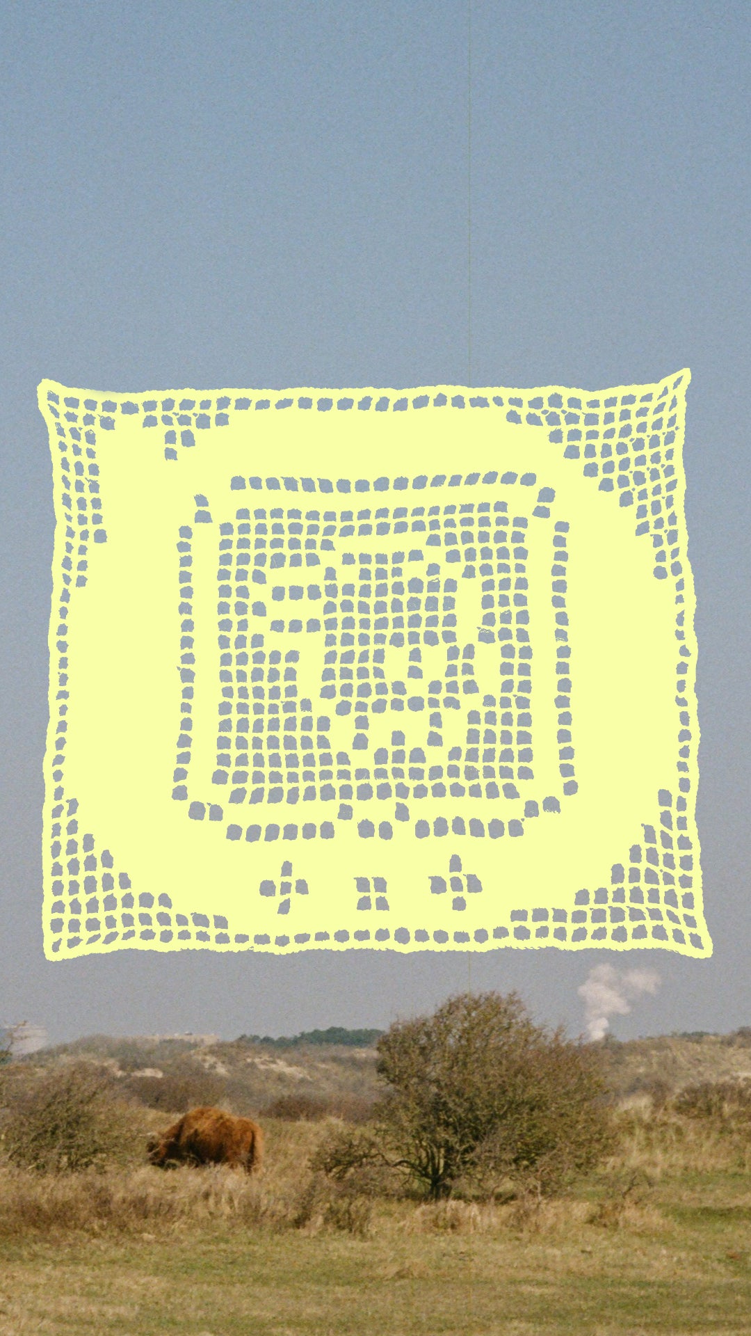 Free filet crochet pattern ✧ Tamagotchi case