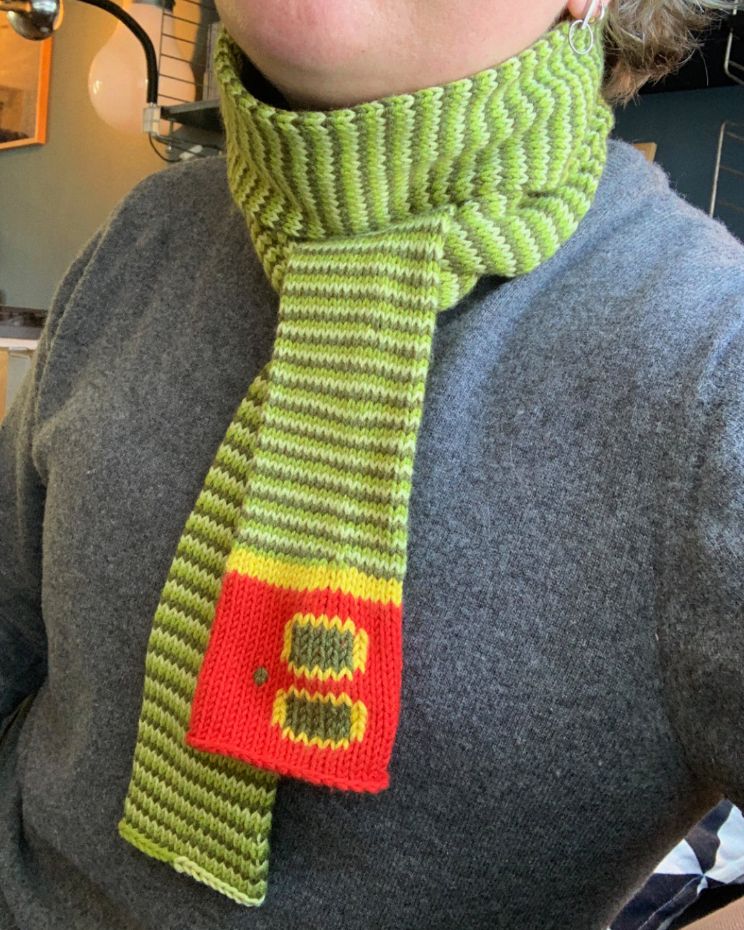Scarf knitting pattern ✧ Always hungry