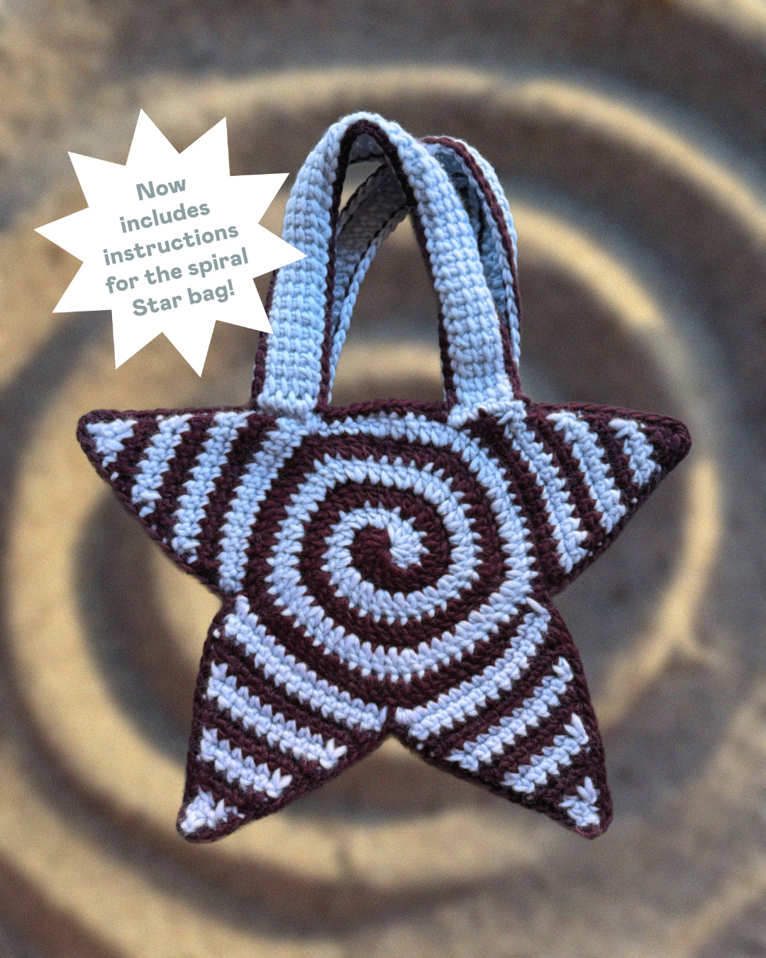 Crochet bag pattern ✧ Star bag