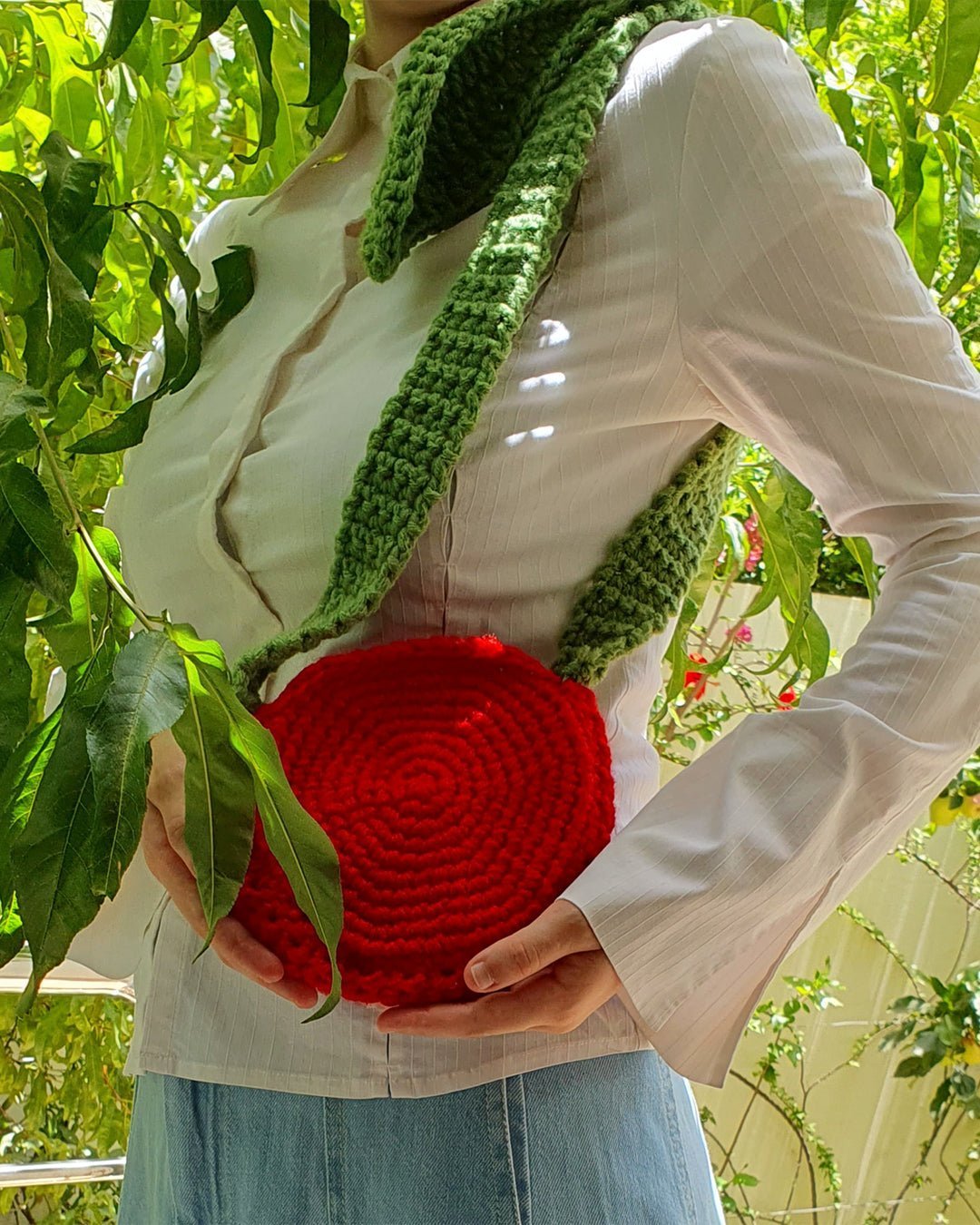 Crochet bag pattern ✧ Sweet Cherry bag - devout hand