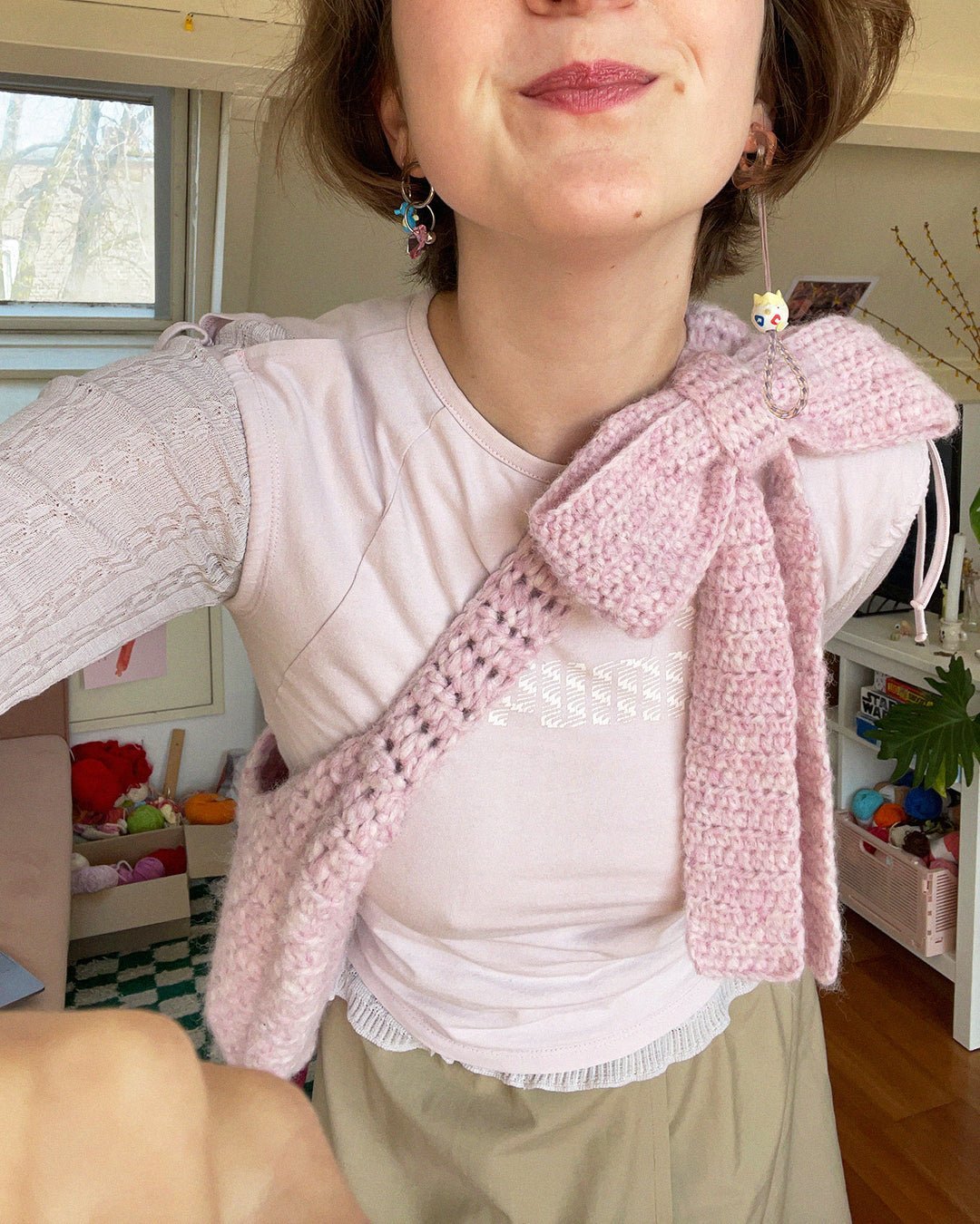 Crochet on sale baby sling