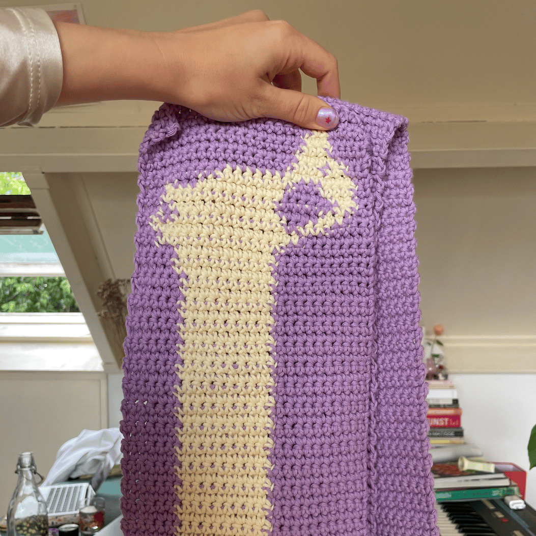 Crochet Scarf Pattern ✧ Sausage Dog ✧ by devout hand